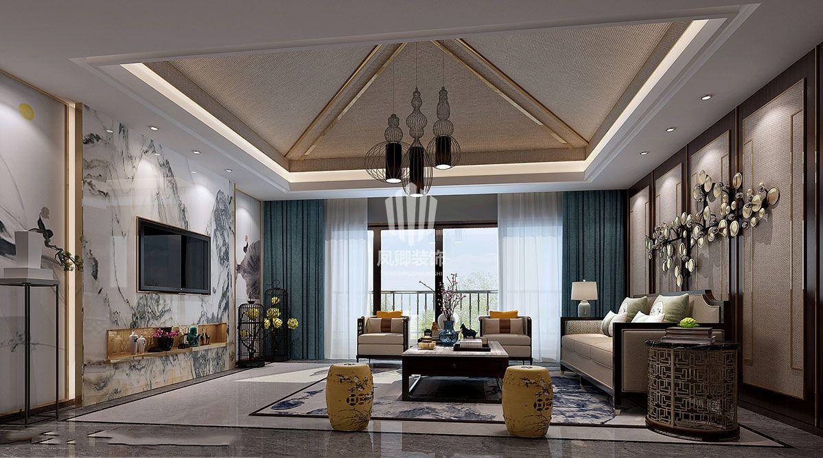 新中式風格：溫雅柔和