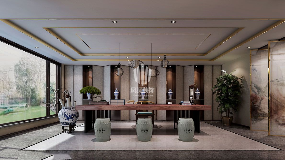 新中式風格：溫雅柔和